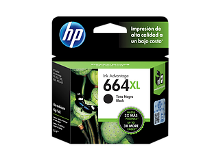 CARTUCHO ORIGINAL HP  664 XL NEGRO